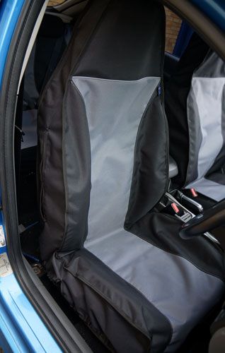 Grey Inserts Semi Tailored Driver Seat Cover