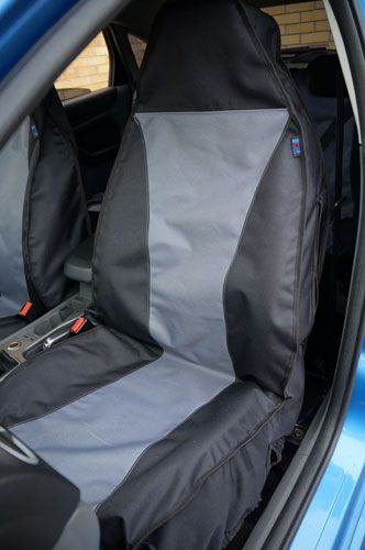 Grey Inserts Semi Tailored Passenger Seat Cover