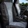 Grey Inserts Semi Tailored Front Pair Seat Covers 
