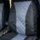 Grey Quilted Insert Passenger Seat Cover