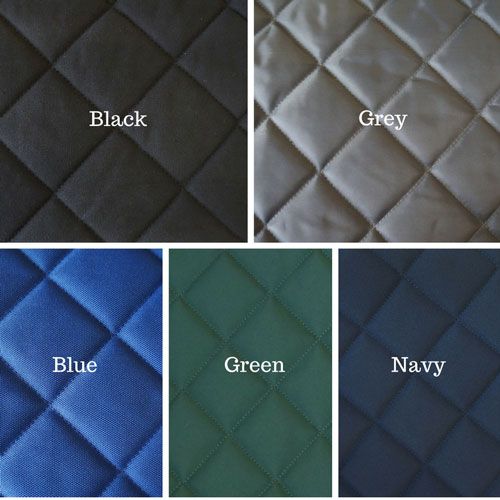 Quilted Material Colours